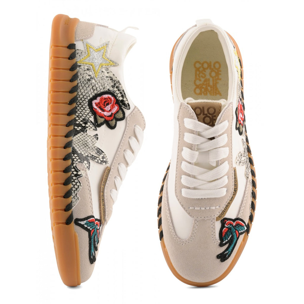 TAHOE
SNEAKER TESSUTO & PATCH