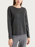 Four Seasons Lurex crew neck sweater