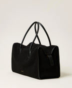 FAUX FUR BARREL BAG - Twinset