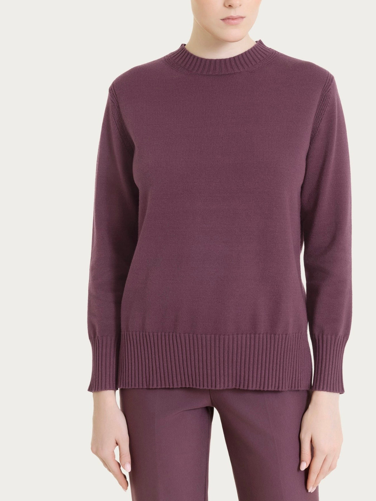 NaturalSoft long-sleeve crew neck sweater