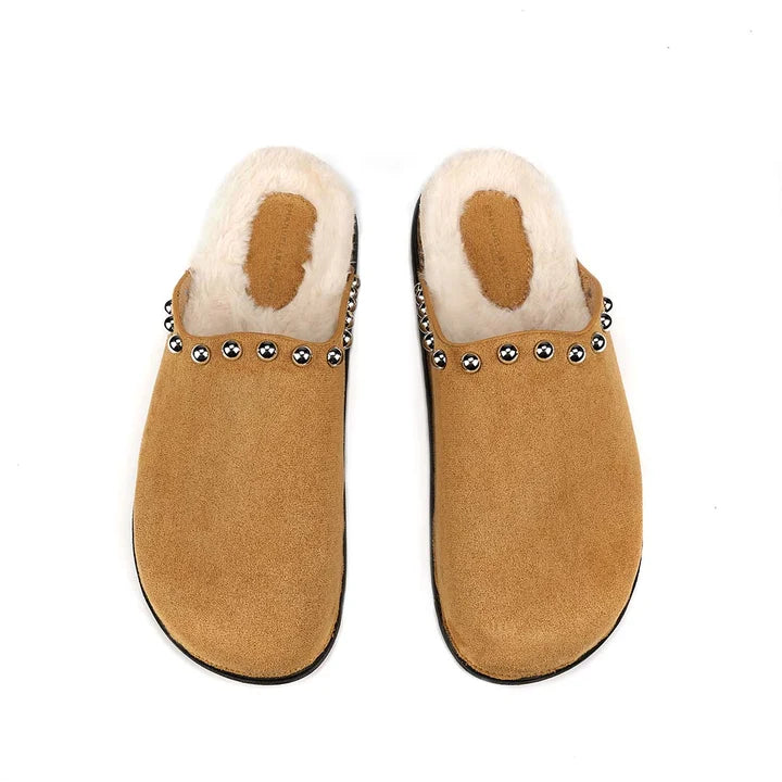 SABOT CON BORCHIE BEIGE