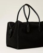 FAUX FUR BARREL BAG - Twinset
