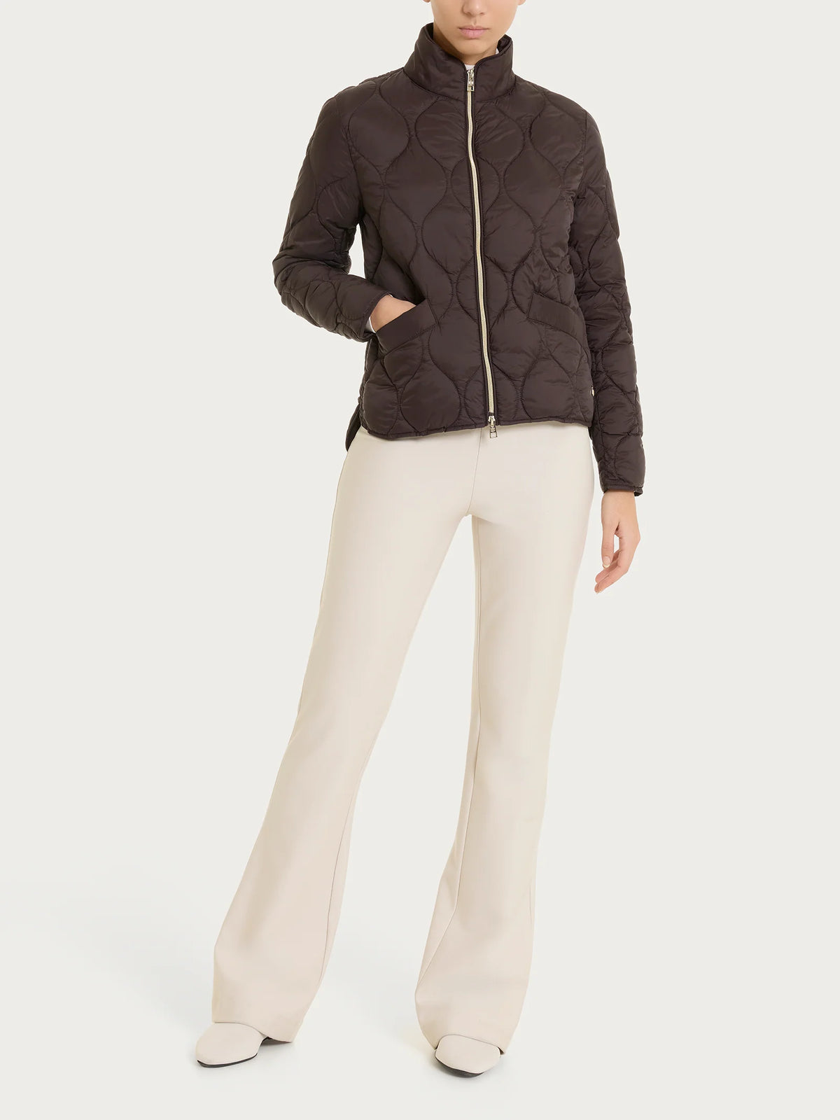 Piumino puffer Onion Quilt con manica lunga