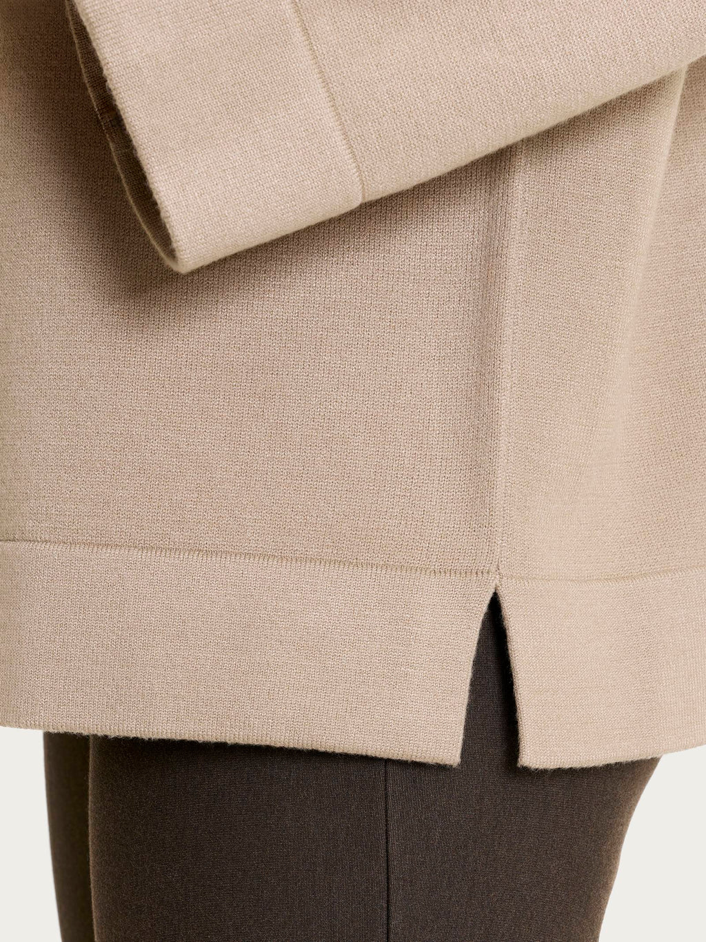 NaturalSoft funnel-neck sweater