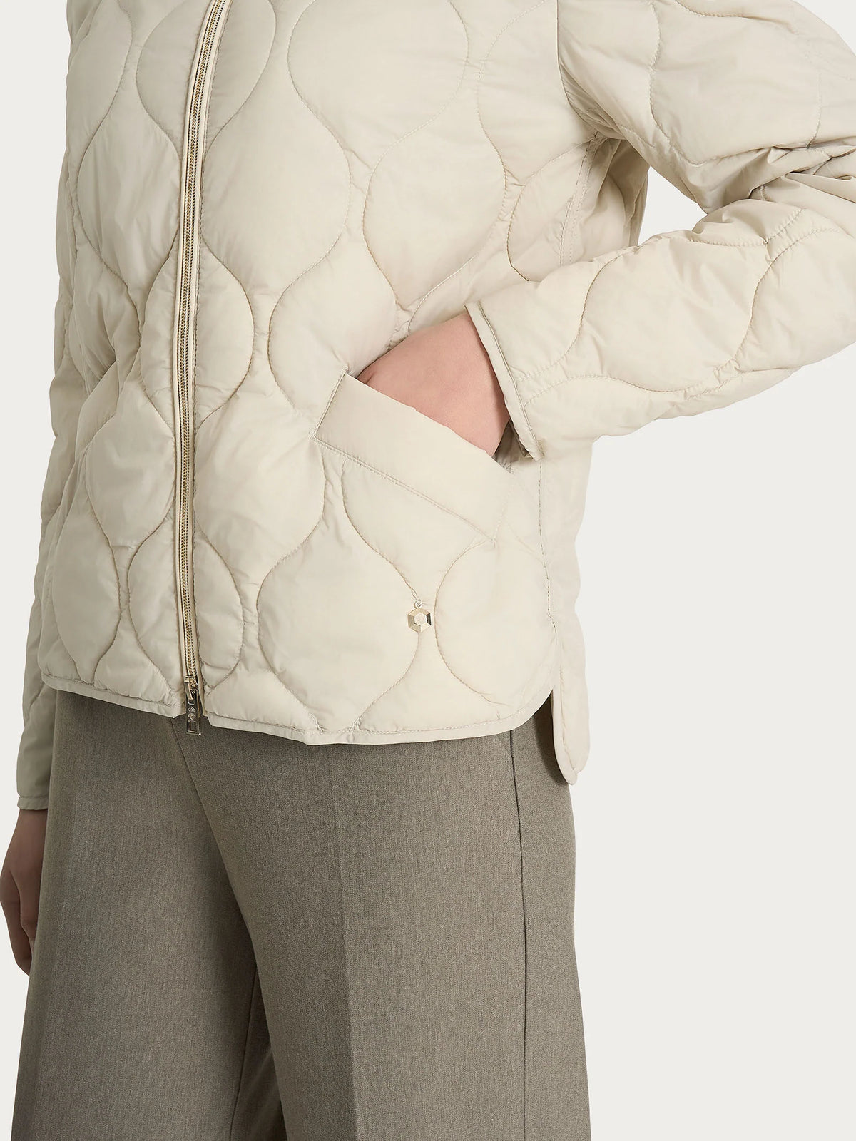 Piumino puffer Onion Quilt con manica lunga