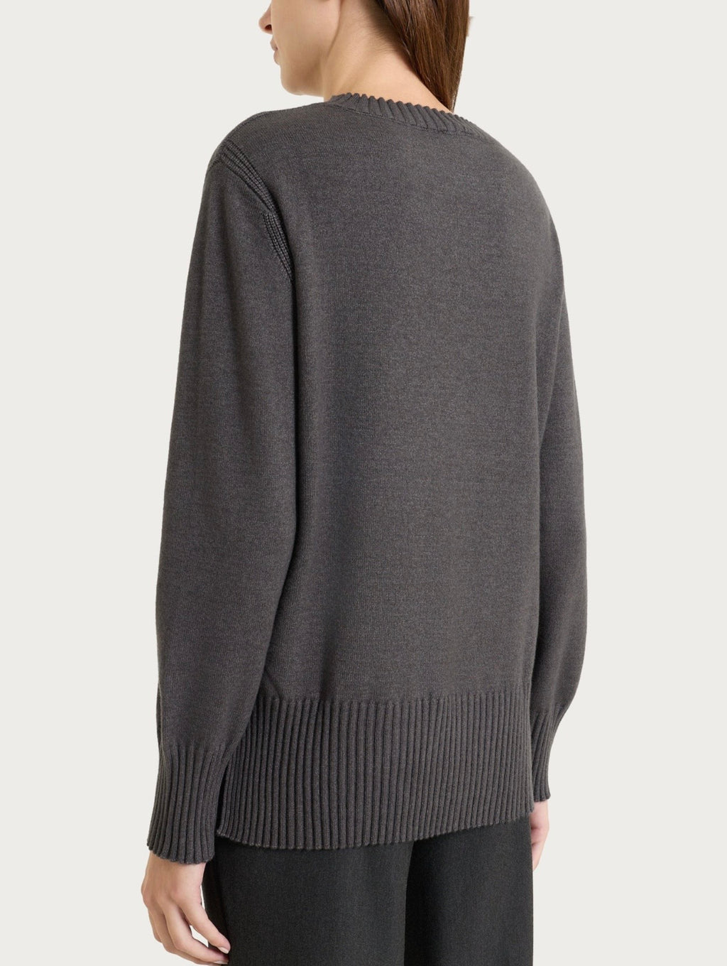 NaturalSoft long-sleeve crew neck sweater