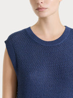 Smanicato in Lurex Rice Stitch
