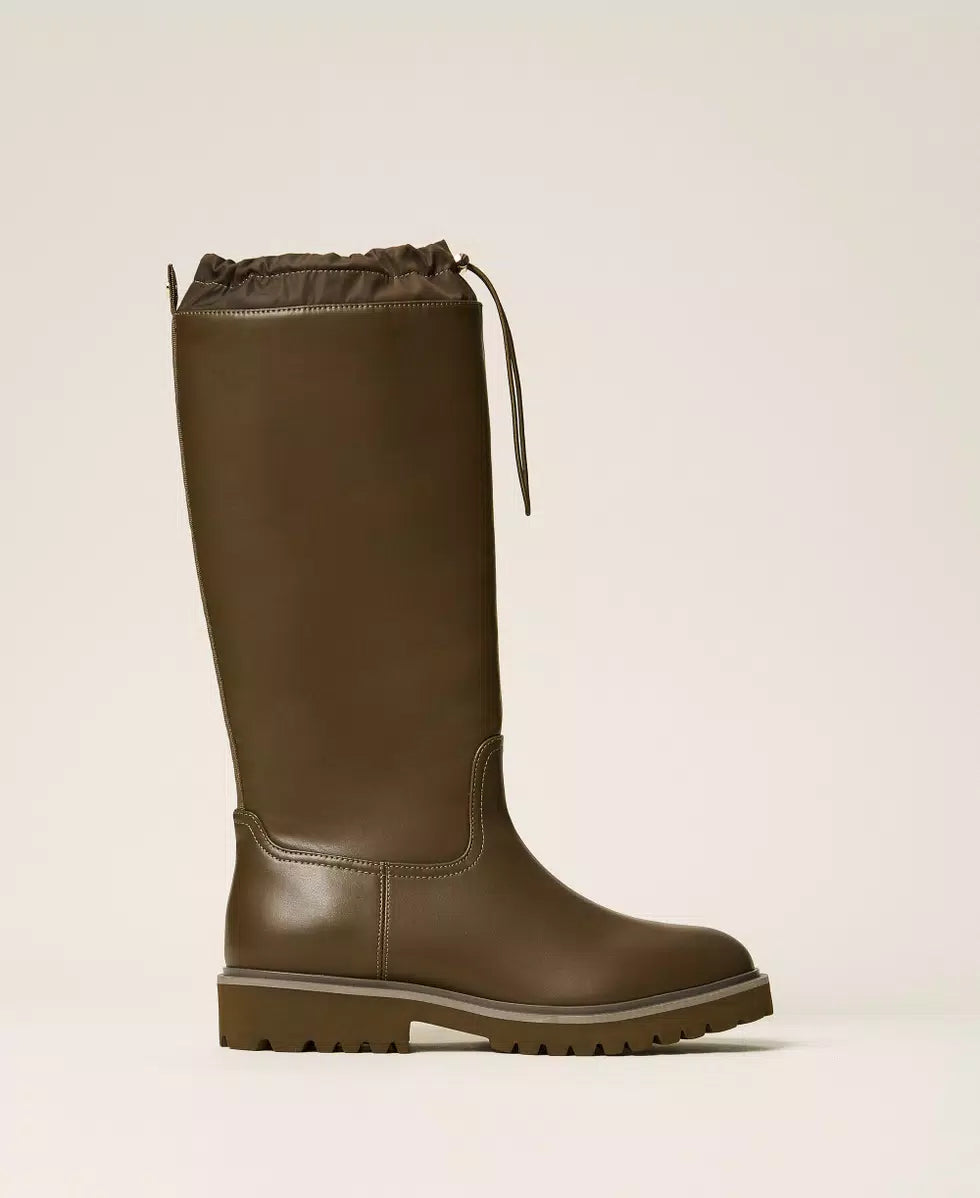 Drawstring rubber boots - Twinset