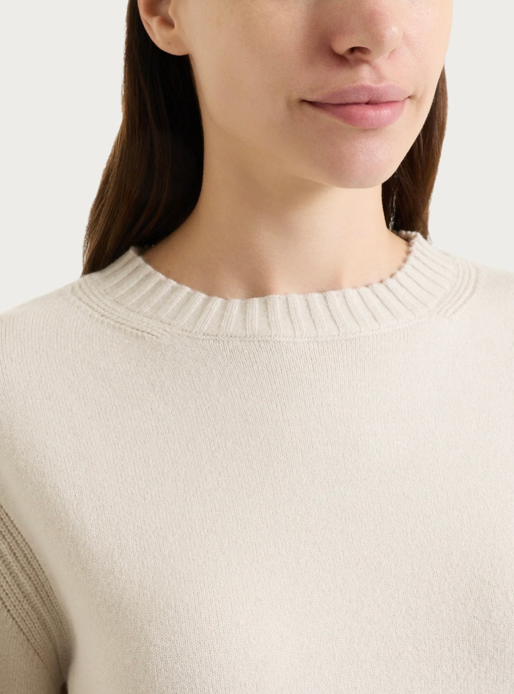NaturalSoft long-sleeve crew neck sweater