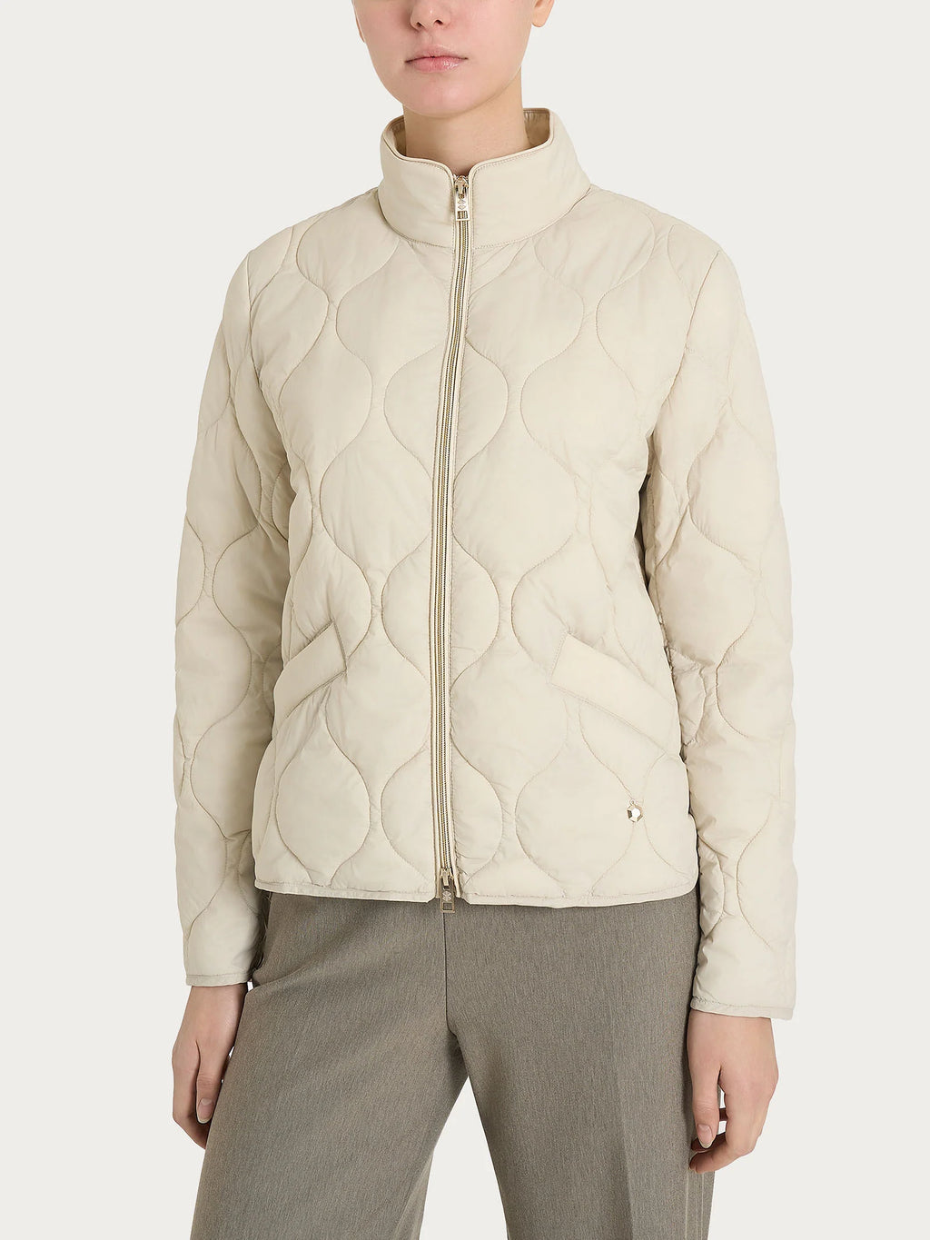 Piumino puffer Onion Quilt con manica lunga