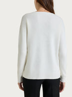 Maglia girocollo in punto perla Four Seasons
