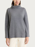 NaturalSoft funnel-neck sweater