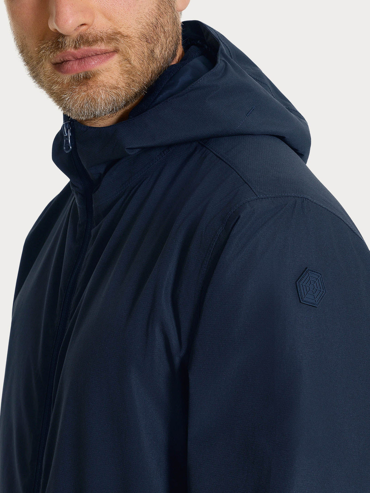 Parka con cappuccio in Shelter Outer - Outer Space