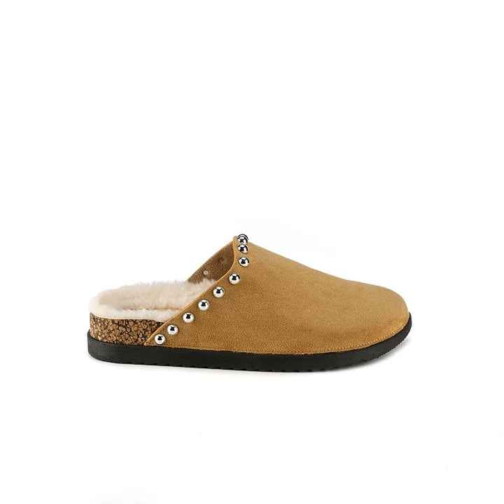 SABOT CON BORCHIE BEIGE