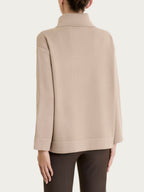NaturalSoft funnel-neck sweater