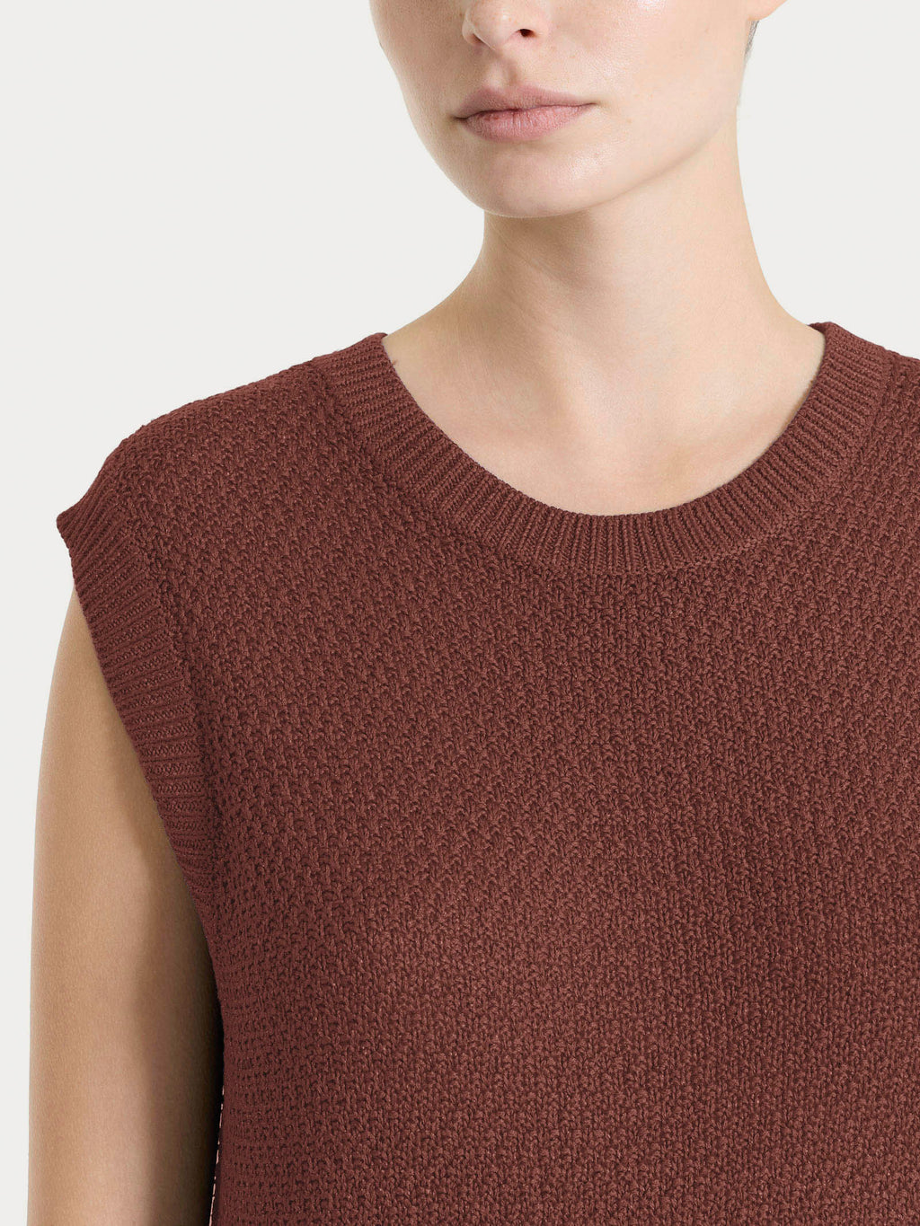 Smanicato in Lurex Rice Stitch