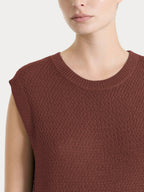 Smanicato in Lurex Rice Stitch