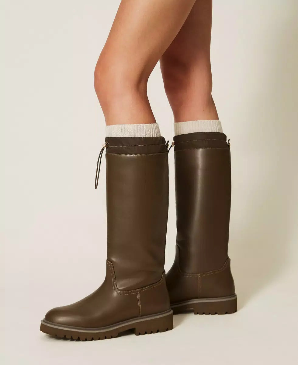 Stivali in gomma con coulisse - Twinset