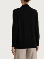 Maglione ragno caramello lupetto