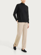 Maglione ragno caramello lupetto