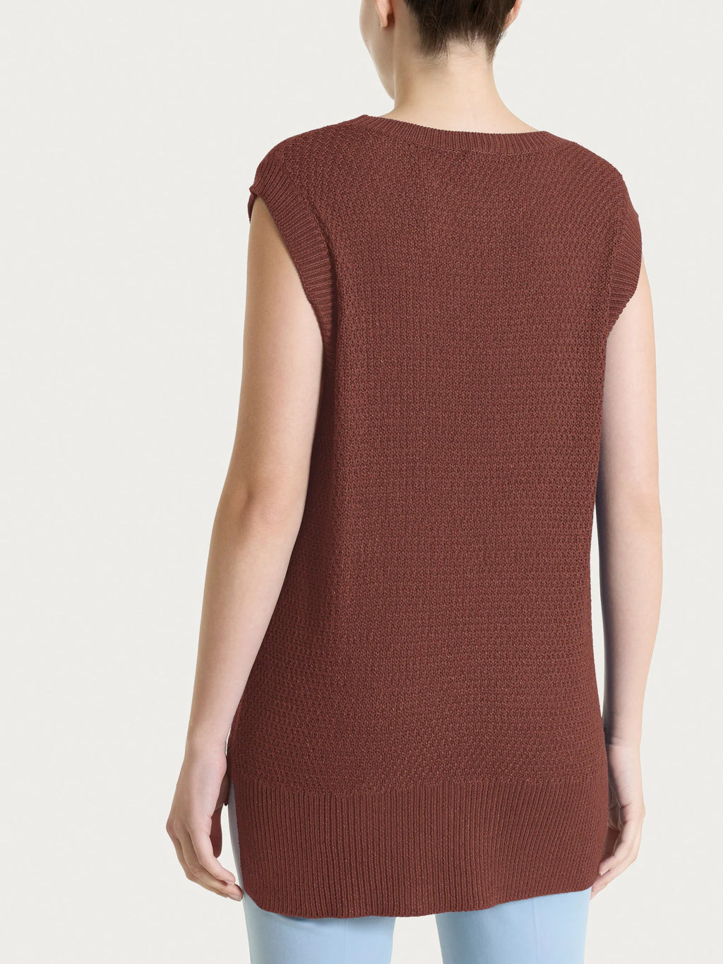 Smanicato in Lurex Rice Stitch