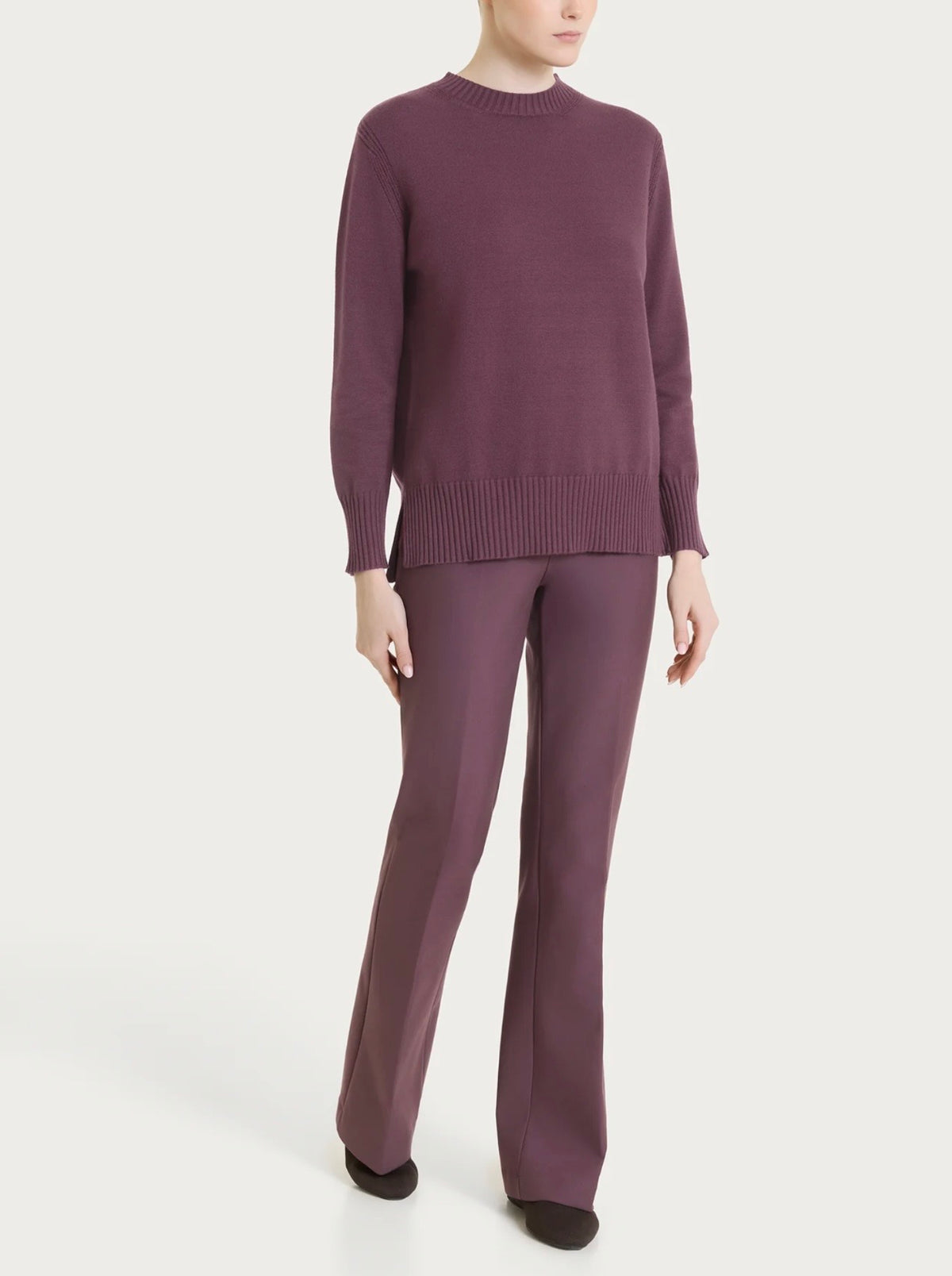 NaturalSoft long-sleeve crew neck sweater